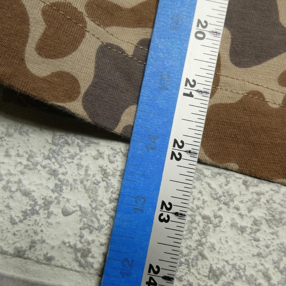 Alaskan Hardgear Top Womens 1X Brown Camo Tough Cotton Boxy Crop Short Sleeve - Picture 6 of 6